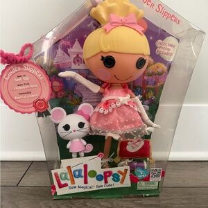 Lalaloopsy Cinder Slippers Doll - Pink & Yellow Dress